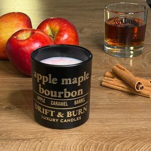 Drift & Burn Apple Maple Bourbon Soy Candle